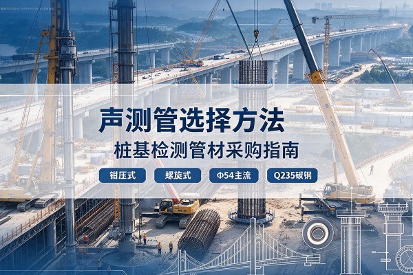 浦江声测管选型标准