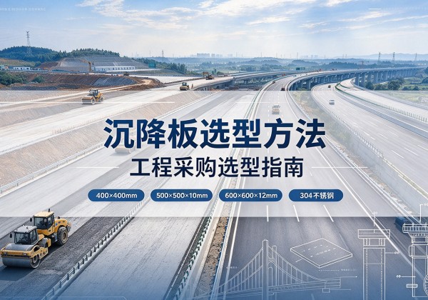 浦江沉降板选择方法