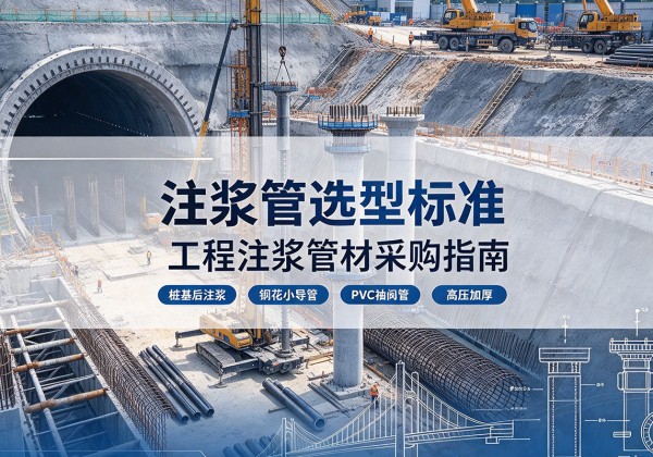 浦江注浆管选型标准